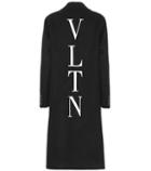 Valentino Vltn Wool And Cashmere Coat