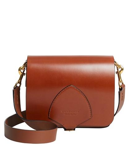 Burberry The Square Leather Satchel