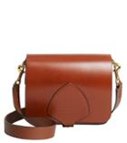 Burberry The Square Leather Satchel