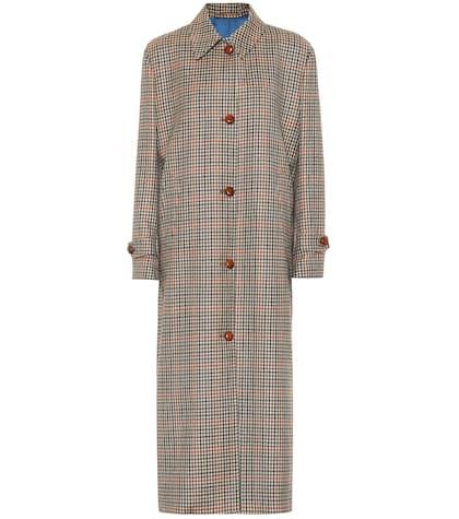 Giuliva Heritage Collection The Maria Checked Wool Coat