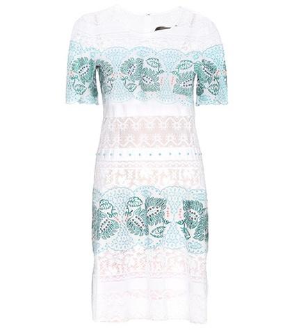 Tomas Maier Embroidered Cotton Dress