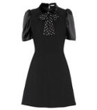Jimmy Choo Satin-sleeve Dress