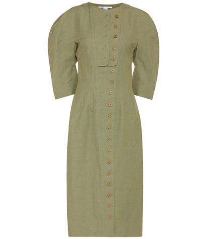 Charlotte Olympia Kathey Cotton-blend Shirt Dress