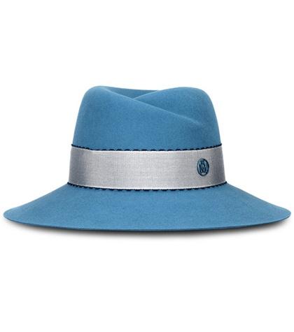 Maison Michel Virginie Rabbit Felt Fedora