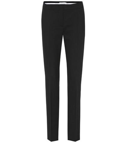 Max Mara Gaeta Stretch Wool Slim Pants