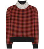 Ganni Loras Plaid Sweater