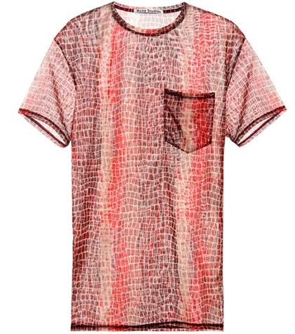 Jil Sander Batumy Printed Mesh T-shirt