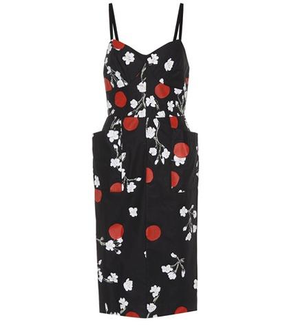 Isa Arfen Obliterated Blossom Cotton Dress