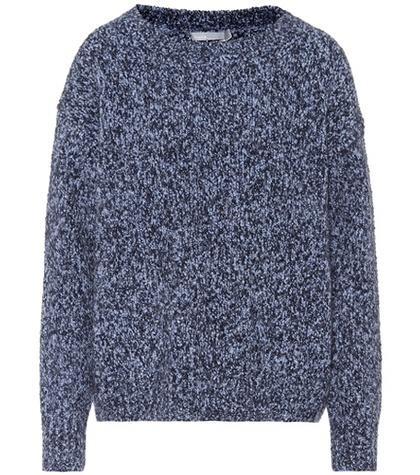 Jimmy Choo Wool, Cashmere And Silk Sweater