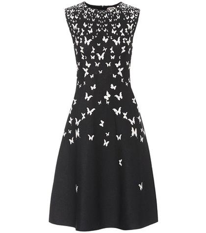 Gucci Butterfly-jacquard Dress