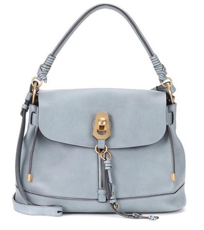 Chlo Owen Leather Shoulder Bag