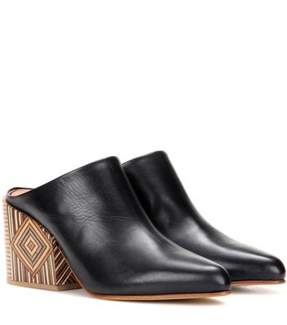 Gabriela Hearst Pravato Leather Mules