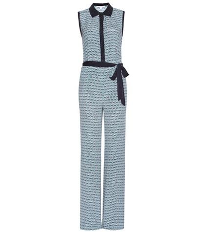 Diane Von Furstenberg Trista Printed Jumpsuit