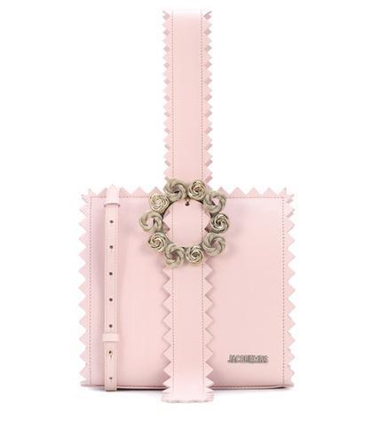 Jacquemus Le Sac Gitan Leather Clutch