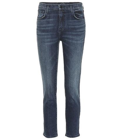 Proenza Schouler Ruby Cropped High-rise Skinny Jeans