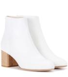 Versace Drea Leather Ankle Boots
