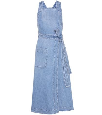 Prada Denim Wrap Dress