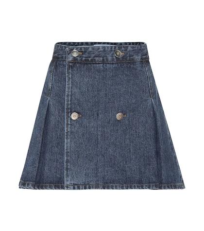 Tabitha Simmons Denim Miniskirt