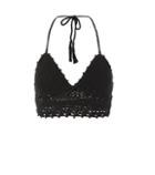 Anna Kosturova Darling Crocheted Cotton Bikini Top