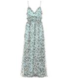 Lee Mathews Nina Printed Silk Maxi Dress