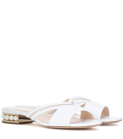 Nicholas Kirkwood Casati Mule Leather Sandals