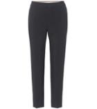 Chlo Cropped Crêpe Trousers