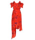 Preen By Thornton Bregazzi Dana Floral Silk Dress