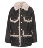 Marc Jacobs Faux Fur-lined Denim Jacket