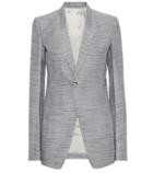 Rick Owens Cotton And Silk-blend Blazer