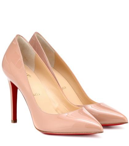 Christian Louboutin Pigalle 100 Patent Leather Pumps
