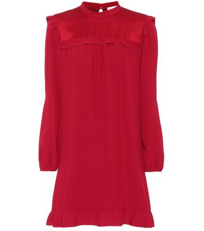 Burberry Crêpe Minidress