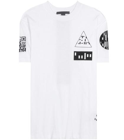 Alexander Wang Printed Cotton T-shirt