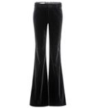 Gucci Velvet Wide-leg Cotton Trousers