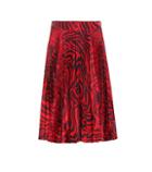 Calvin Klein 205w39nyc Printed Silk-blend Skirt