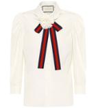Gucci Cotton Shirt With Bow
