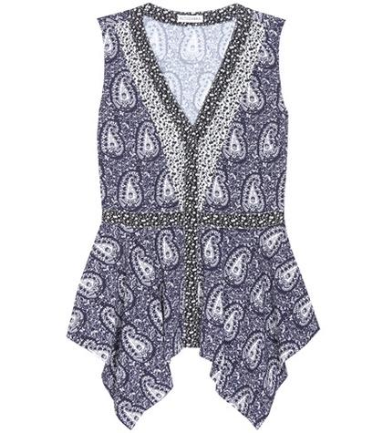 Altuzarra Elly Printed Top