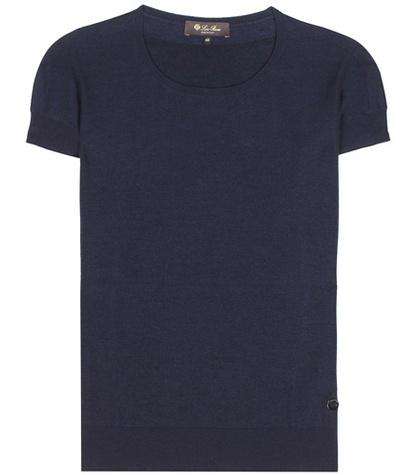 Loro Piana Cashmere And Silk T-shirt