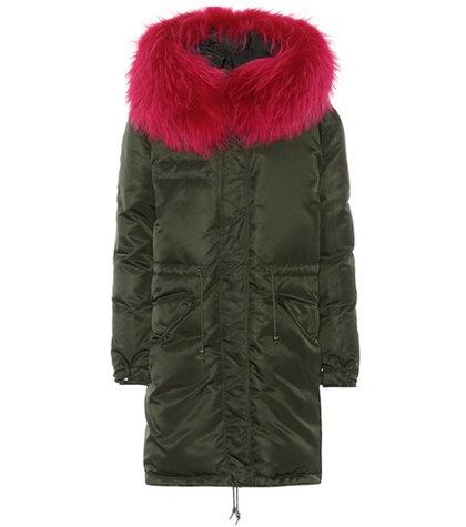 Mr & Mrs Italy Fur-trimmed Down Coat