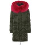 Mr & Mrs Italy Fur-trimmed Down Coat