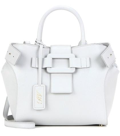 Roger Vivier Pilgrim De Jour Small Leather Shoulder Bag