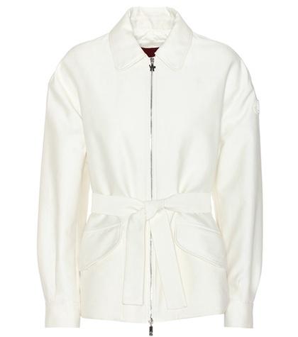 Prada Grand Sandy Cotton And Silk Jacket