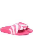 Nicholas Kirkwood Feather Slides