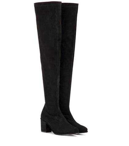 Thom Browne Marquee Suede Over-the-knee Boots