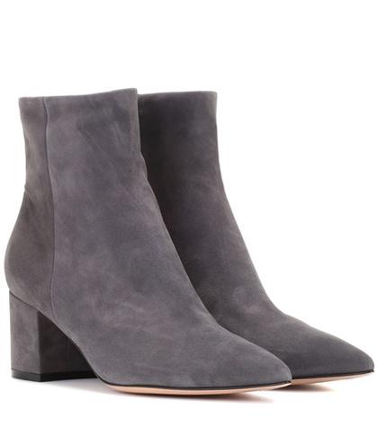 Gianvito Rossi Exclusive To Mytheresa.com – Piper 60 Suede Ankle Boots