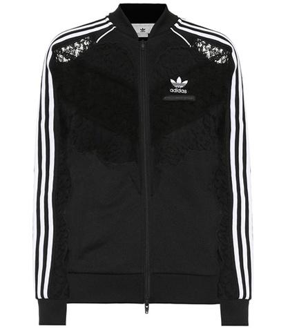 Stella Mccartney Lace-trimmed Track Jacket