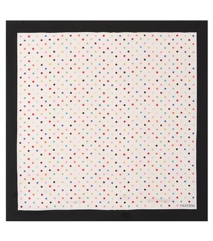 Valentino Valentino Garavani Printed Silk Scarf