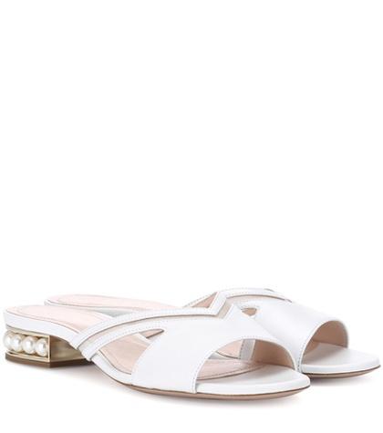 Valentino Casati 18 Leather Sandals