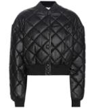 Stella Mccartney Nathalie Faux-leather Bomber Jacket