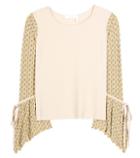 Valentino Wide-sleeved Top