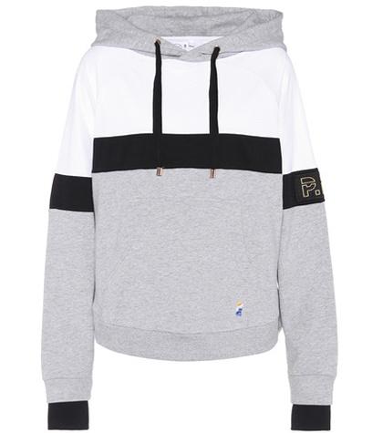 Oscar De La Renta Fly Ball Cotton Hoodie